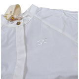 Elisabetta Franchi Camicia Manica Lunga tinta unita Bianco per Neonata EGCA049 BIANCO ELISABETTA FRANCHI 