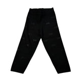Elisabetta Franchi Leggins In Maglia tinta unita con Brillantini Nero per Neonata EGPA085 NERO ELISABETTA FRANCHI 