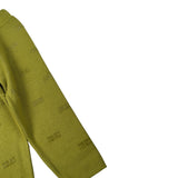 Elisabetta Franchi Leggins In Maglia tinta unita con Brillantini Verde per Bambina EGPA085XJ VERDE ELISABETTA FRANCHI 