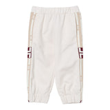 Elisabetta Franchi Pantalone Tuta tinta unita con Logo Panna per Bambina EGPA090J PANNA ELISABETTA FRANCHI 