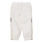 Elisabetta Franchi Pantalone Tuta tinta unita con Logo Panna per Bambina EGPA090J PANNA ELISABETTA FRANCHI 