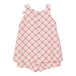 Elisabetta Franchi Tuta Giromanica tinta unita con Loghi Rosa per Neonata EGTA008N ROSA ELISABETTA FRANCHI 