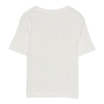 Elisabetta Franchi T-Shirt tinta unita Girocollo con Stampa Bianco per Neonata EGTS099X BIANCO ELISABETTA FRANCHI 