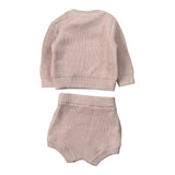 Elisabetta Franchi Completo 2Pz Coulotte-Maglia Rosa per Neonata ENCD104 ROSA ELISABETTA FRANCHI 