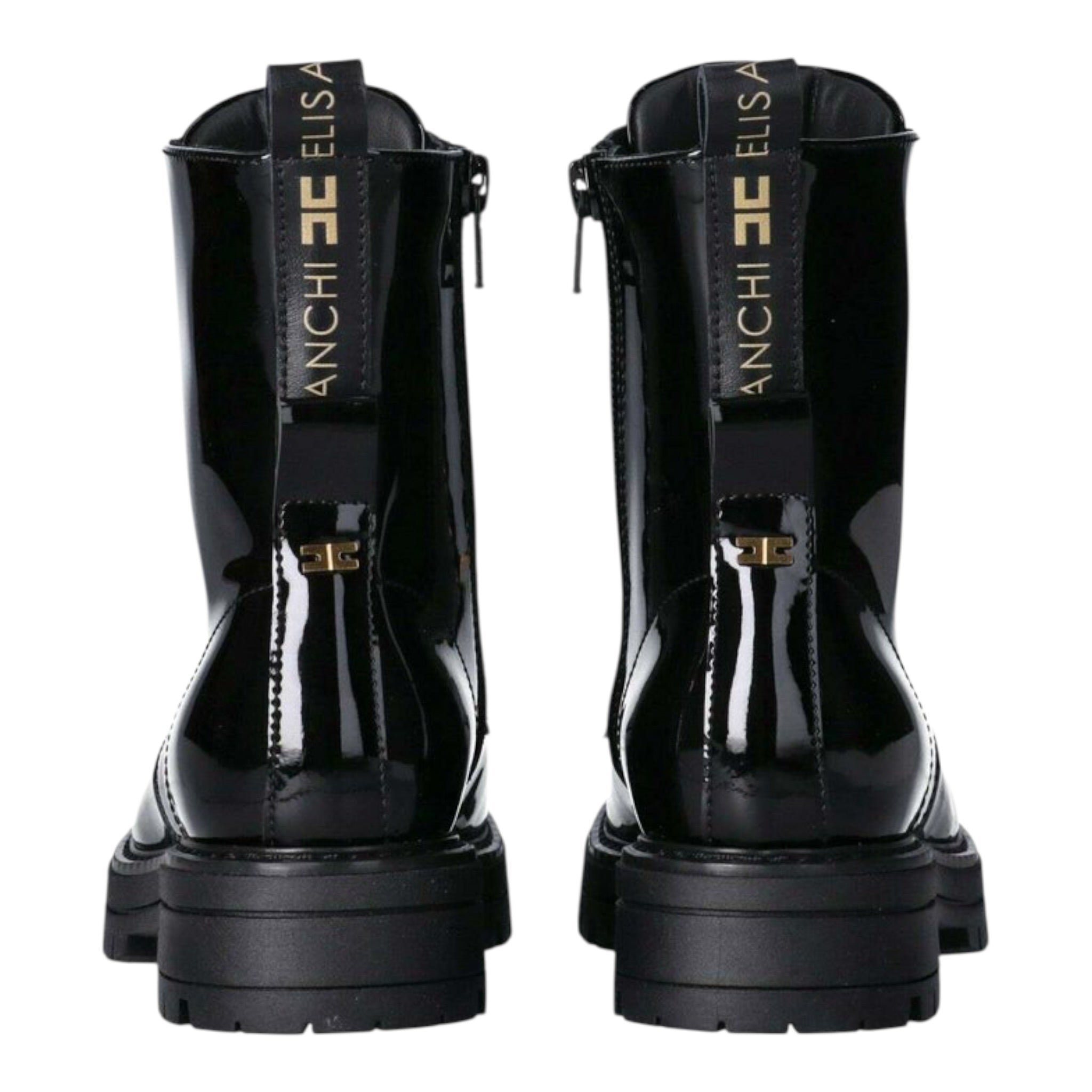 Elisabetta Franchi Stivali Tinta Uniita con Applicazioni Nero per Bambina F4A5E0414X NERO ELISABETTA FRANCHI 
