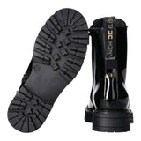 Elisabetta Franchi Stivali Tinta Uniita con Applicazioni Nero per Bambina F4A5E0414X NERO ELISABETTA FRANCHI 
