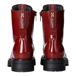 Elisabetta Franchi Stivali Tinta Uniita con Applicazioni Rosso per Bambina F4A5E0414X ROSSO ELISABETTA FRANCHI 