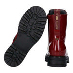 Elisabetta Franchi Stivali Tinta Uniita con Applicazioni Rosso per Bambina F4A5E0414X ROSSO ELISABETTA FRANCHI 