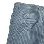 Emanuel Pris Pantalone tinta unita In Vellutto Azzurro per Neonato EPT6255BN AZZURRO EMANUEL PRIS 
