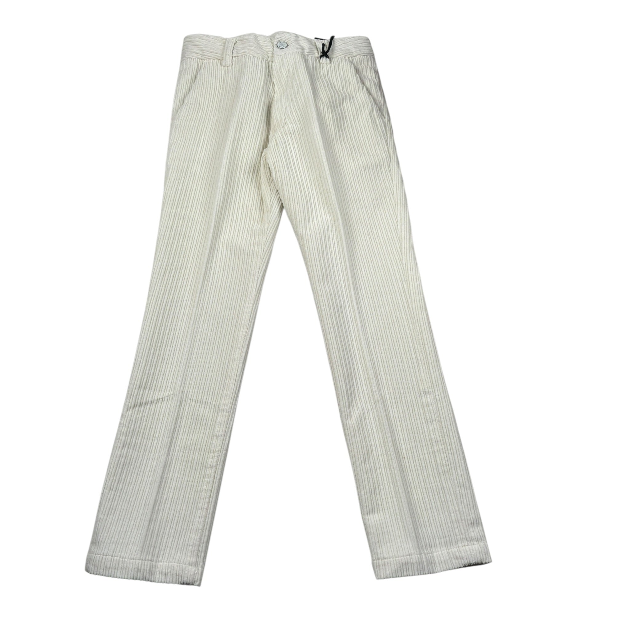 Emanuel Pris Pantalone tinta unita In Vellutto Panna per Bambino EPT6255B PANNA EMANUEL PRIS 