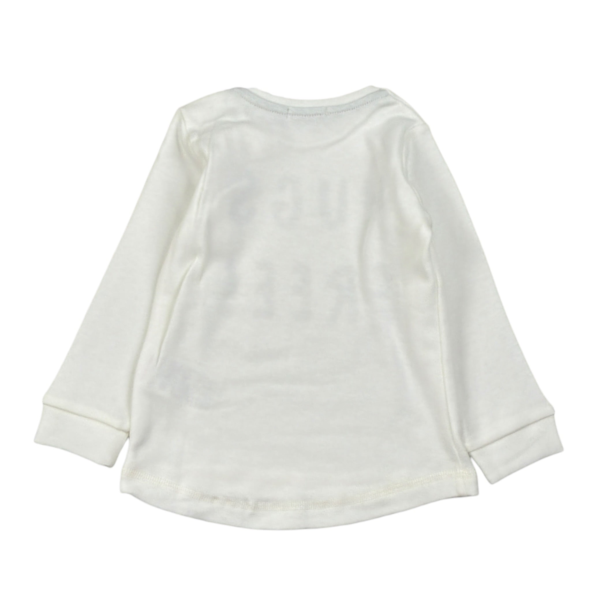 Emc Shirt Girocollo tinta unita con Stampa Bianco per Neonato BX1954 BIANCO EMC 