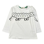 Emc Shirt Girocollo tinta unita con Stampa Bianco per Neonato BX2036 BIANCO EMC 