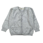 Emc Cardigan tinta unita con Bottoni Grigio per Neonato CE1033 GRIGIO EMC 