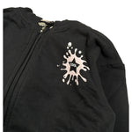 Emc Felpa tinta unita con Zip E Cappuccio Nero per Bambina CE2242 NERO EMC 