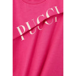 Emilio Pucci Set Tutina 3Pz Tutina-Bavetta-Cappello Fuxia per Neonata 9N0579 FUXIA EMILIO PUCCI 