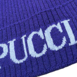 Emilio Pucci Cappello tinta unita con Logo Viola per Bambina PX0A27 VIOLA EMILIO PUCCI 