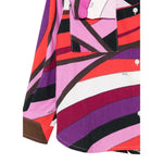 Emilio Pucci Camicia con Fantasia E Taschini Multicolor per Bambina PX5A50V0164 MULTICOLOR EMILIO PUCCI 
