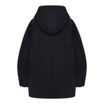 Emporio Armani Giubbino tinta unita con Cappuccio Blu per Bambino 3G4BA6 BLU EMPORIO ARMANI 