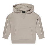 Emporio Armani Felpa tinta unita con Cappuccio Beige per Bambino 6D4BJK BEIGE EMPORIO ARMANI 