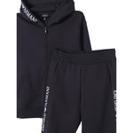 Emporio Armani Completo 2 Pezzi Felpa-Pantalone Tinta Uita Blu per Bambino 6D4VJ4 BLU EMPORIO ARMANI 