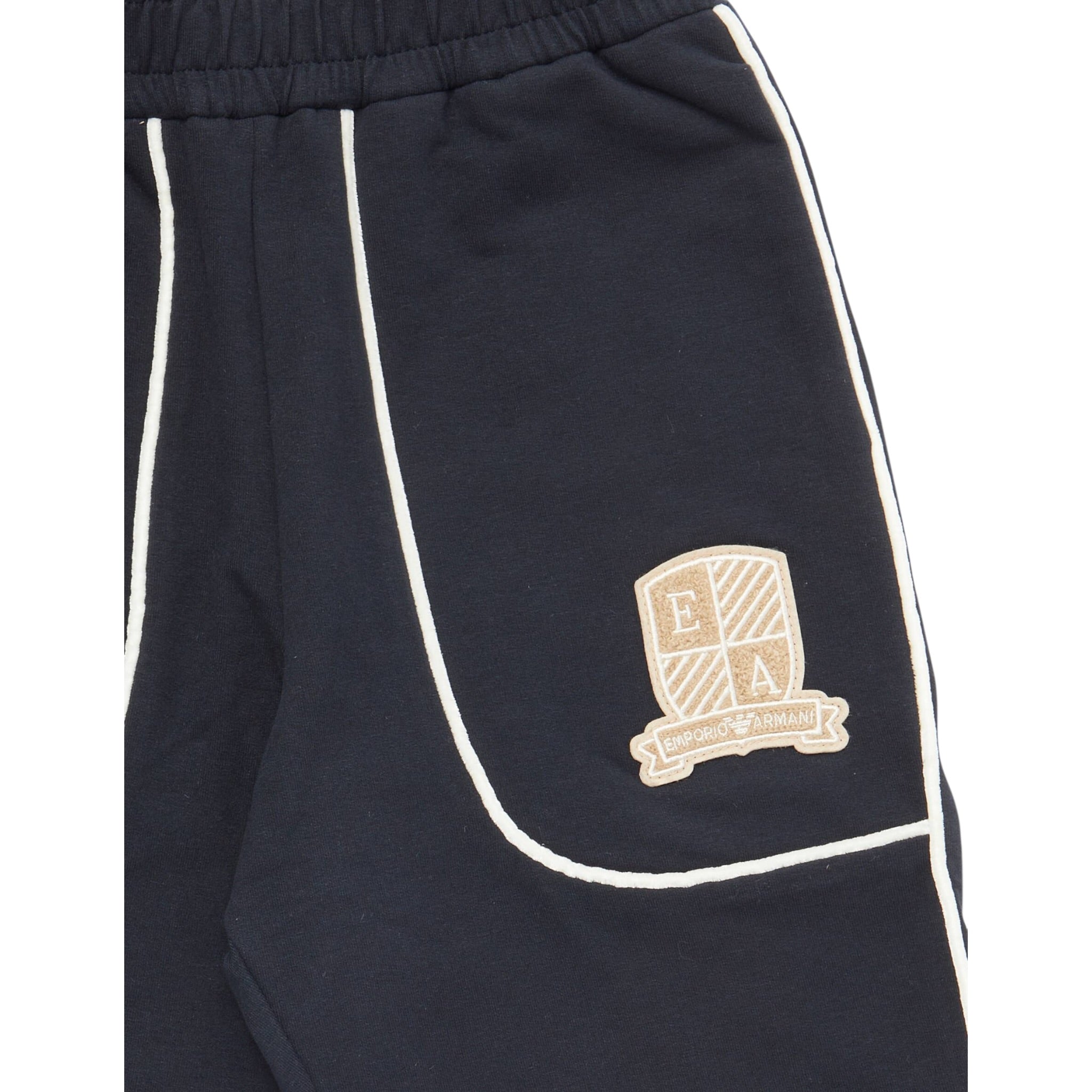 Emporio Armani Pantalone Tuta tinta unita Blu per Neonato 6DHPJ9 BLU EMPORIO ARMANI 