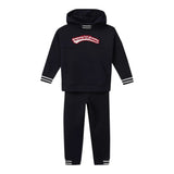 Emporio Armani Completo 2 Pezzi Felpa-Pantalone tinta unita Blu per Bambino 6R4VJ1 BLU EMPORIO ARMANI 