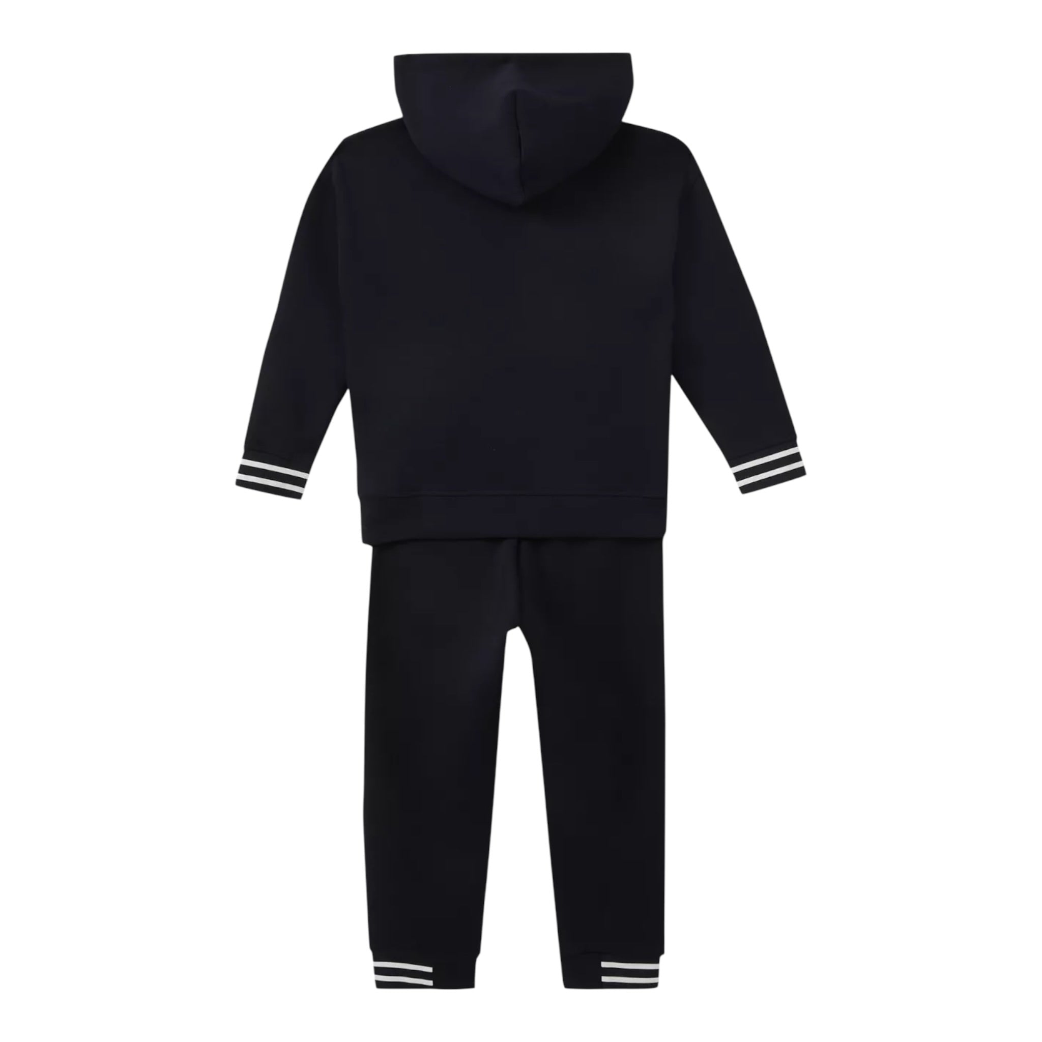 Emporio Armani Completo 2 Pezzi Felpa-Pantalone tinta unita Blu per Bambino 6R4VJ1 BLU EMPORIO ARMANI 