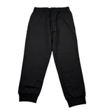 Emporio Armani Pantalone Tuta tinta unita con Logo Nero per Bambino 7B000027 NERO EMPORIO ARMANI 