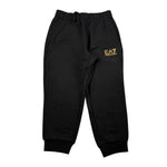 Emporio Armani Pantalone Modello Tuta tinta unita con Stampa Nero per Bambino 7B000163 NERO EMPORIO ARMANI 