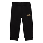 Emporio Armani Completo 2Pz Felpa-Pantalone tinta unita Nero per Bambino 7B000164 NERO EMPORIO ARMANI 