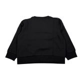 Emporio Armani Felpa Chiusa Girocollo tinta unita con Logo Nero per Bambino 7B000184 NERO EMPORIO ARMANI 