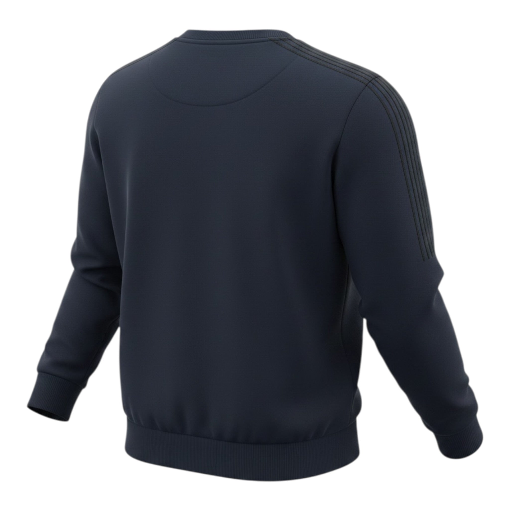 Emporio Armani Felpa Chiusa Girocollo tinta unita con Logo Blu per Bambino 7B000184X BLU EMPORIO ARMANI 