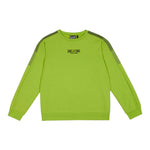 Emporio Armani Felpa Chiusa Girocollo tinta unita con Logo Verde Fluo per Bambino 7B000184X VERDE FLUO EMPORIO ARMANI 