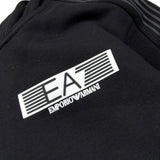 Emporio Armani Felpa con Zip E Cappuccio tinta unita Nero per Bambino 7B000185X NERO EMPORIO ARMANI 
