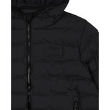 Emporio Armani Giubbino tinta unita con Zip E Cappuccio Nero per Bambino 7B000228 NERO EMPORIO ARMANI 