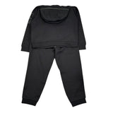 Emporio Armani Completo 2Pz Felpa-Pantalone tinta unita Nero per Bambino 7B00178 NERO EMPORIO ARMANI 