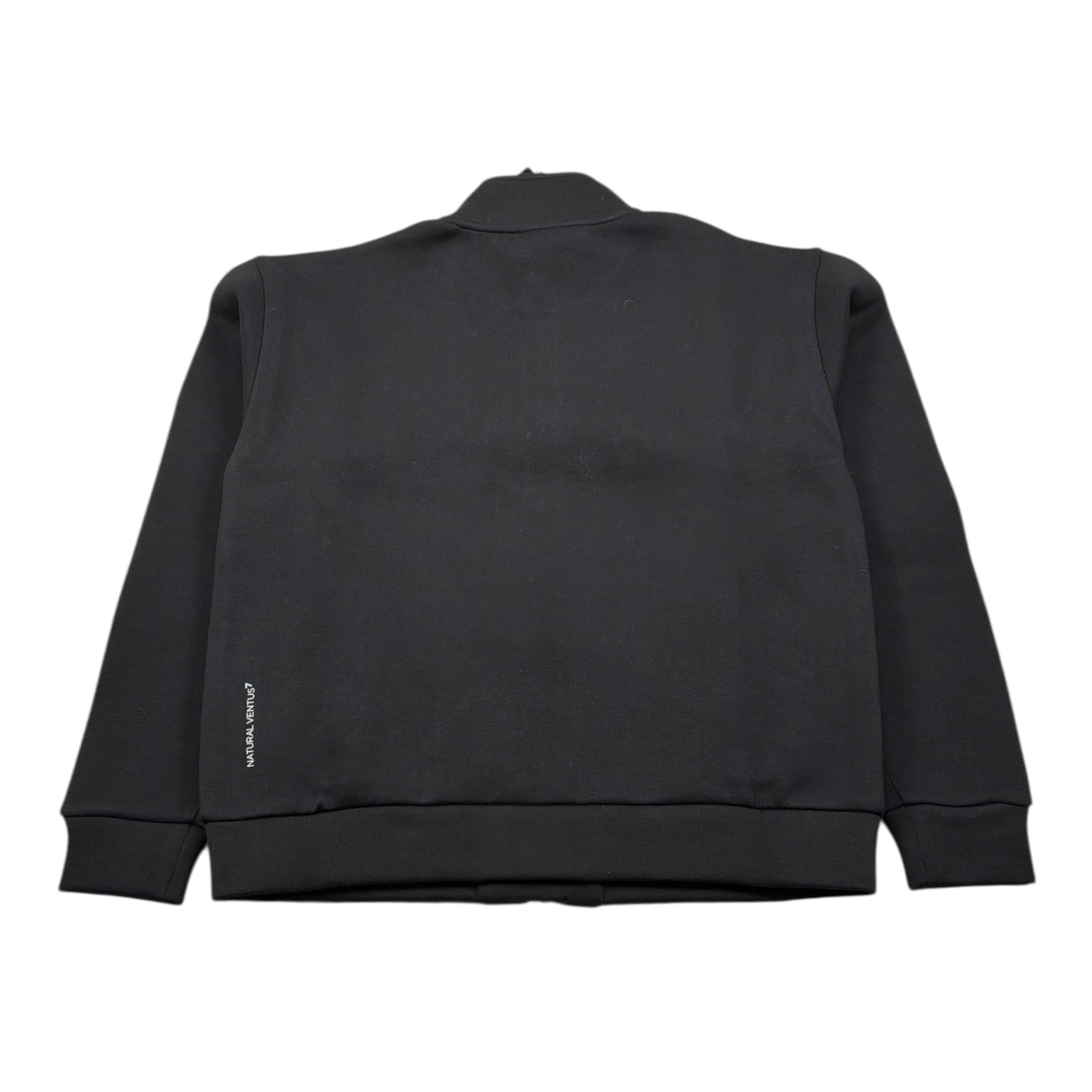 Emporio Armani Felpa con Zip tinta unita con Maniche Logate Nero per Bambino 7G000158 NERO EMPORIO ARMANI 