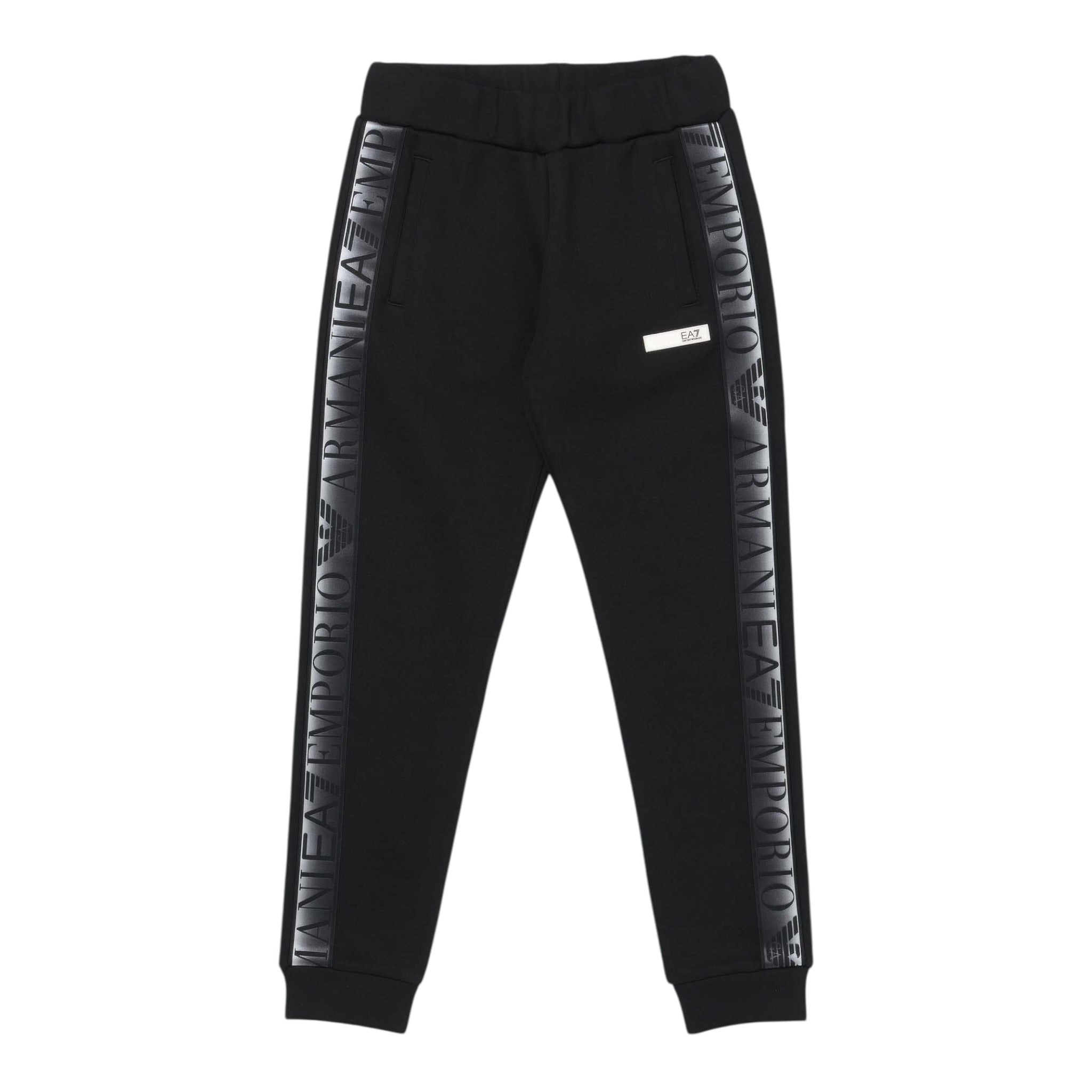 Emporio Armani Completo Tuta 2 Pezzi Felpa-Pantalone Nero per Bambino AF13151N NERO EMPORIO ARMANI 