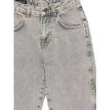 Emporio Armani Jeans tinta unita con Girovita Regolabile Grigio per Bambino EB000526 GRIGIO EMPORIO ARMANI 