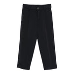 Emporio Armani Pantalone tinta unita con Bottone Blu per Bambino EB000543 BLU EMPORIO ARMANI 