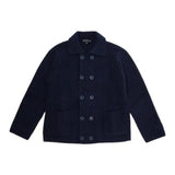 Emporio Armani Cardigan tinta unita Doppio Petto Blu per Bambino EB000653 BLU EMPORIO ARMANI 