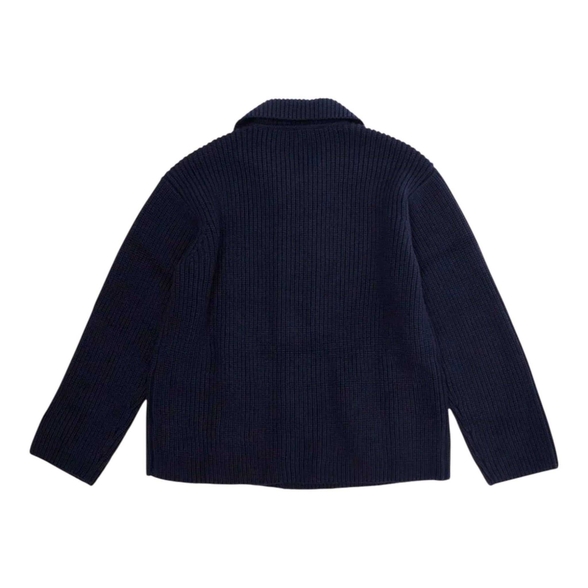 Emporio Armani Cardigan tinta unita Doppio Petto Blu per Bambino EB000653 BLU EMPORIO ARMANI 