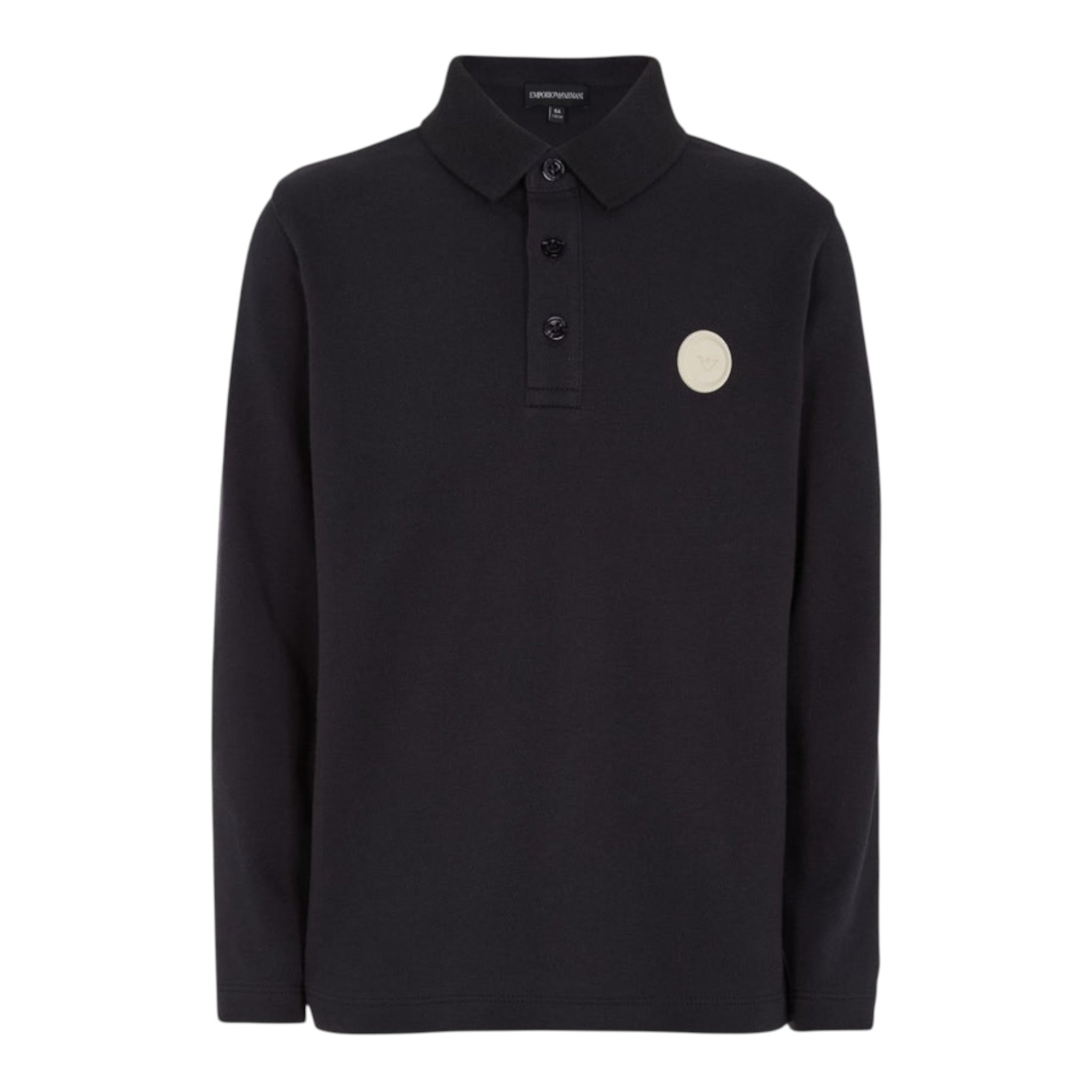 Emporio Armani Polo tinta unita con Logo Blu per Bambino EB000760 BLU EMPORIO ARMANI 