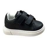 Emporio Armani Sneakers tinta unita con Strappi Blu per Neonato XMX022N BLU EMPORIO ARMANI 