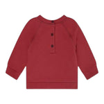 Etro Felpa Girocollo tinta unita con Stampa Rosso per Neonato GV4510 ROSSO ETRO 
