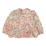 Etro Camicia tinta unita con Stampa Rosa per Neonata GV5020P0451 ROSA ETRO 