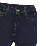 Etro Jeans tinta unita con Elastico In Vita Blu per Neonato GV6560 BLU ETRO 