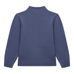 Etro Cardigan tinta unita con Ricami Blu per Neonato GV9510 BLU ETRO 