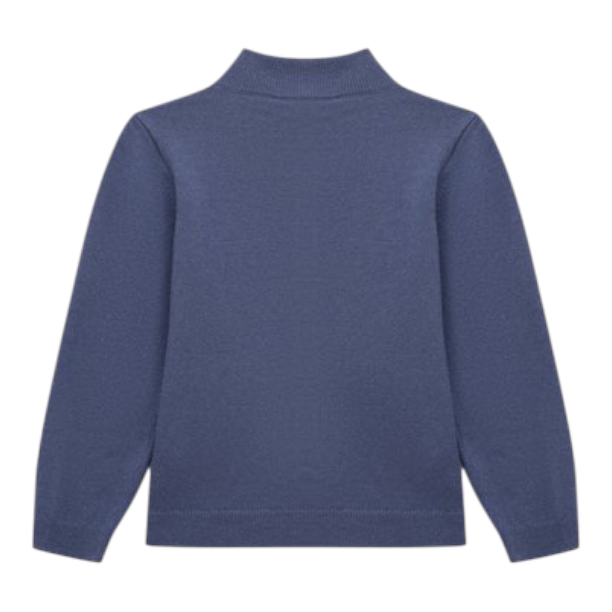 Etro Cardigan tinta unita con Ricami Blu per Neonato GV9510 BLU ETRO 