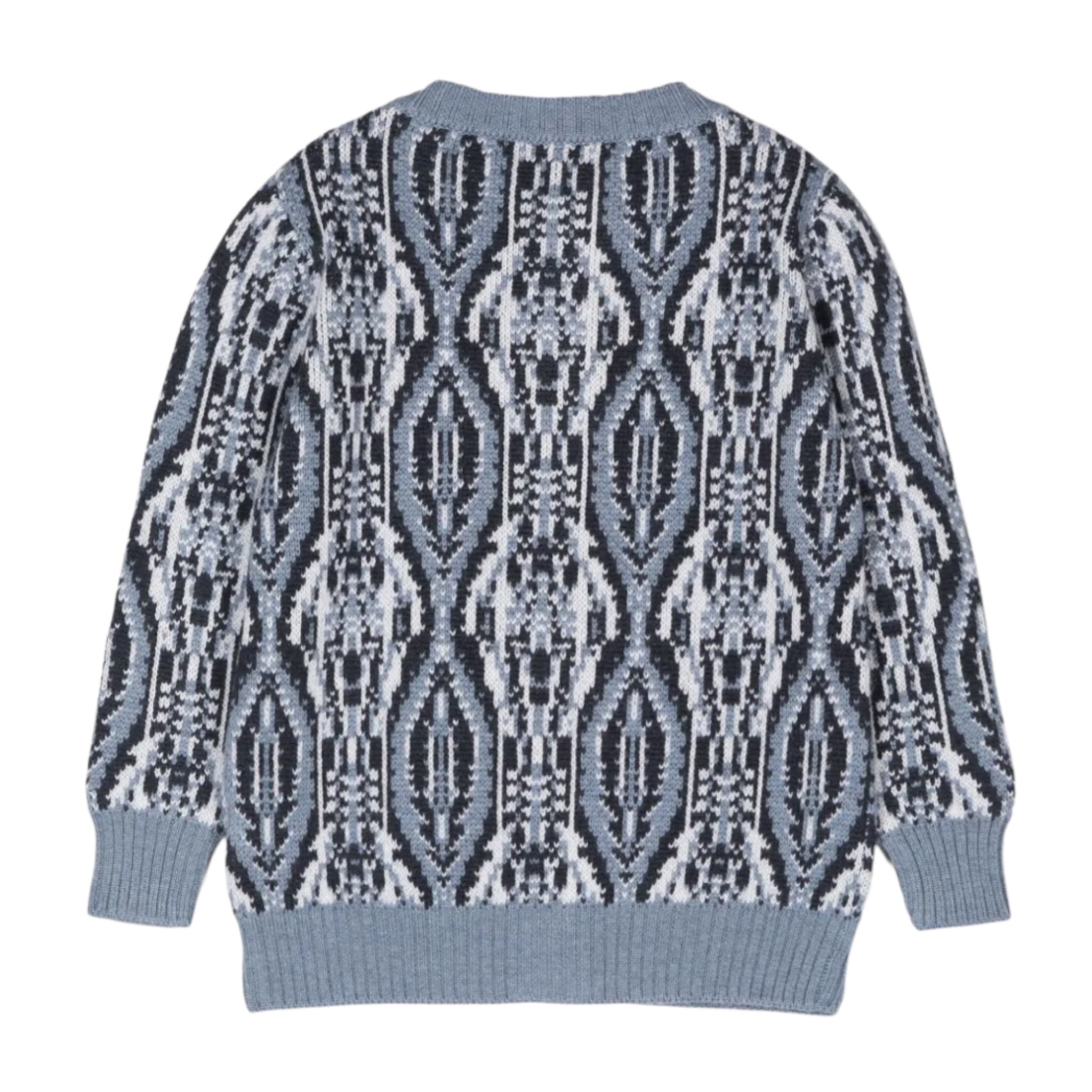 Etro Cardigan Stampa Fantasia Azzurro per Bambino GV9P40 AZZURRO ETRO 